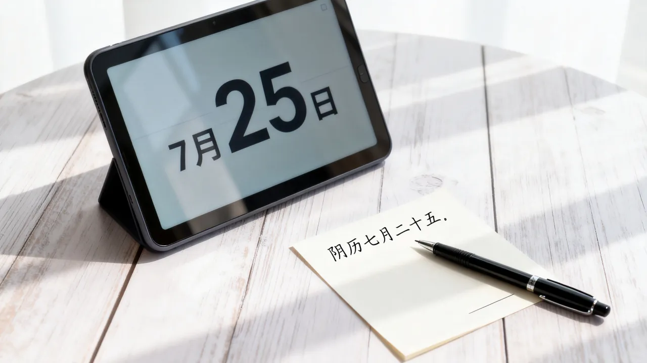 7月25号阴历是什么日子,阴历七月二十五是几月几号 7月25号阴历是什么日子,阴历七月二十五是几月几号