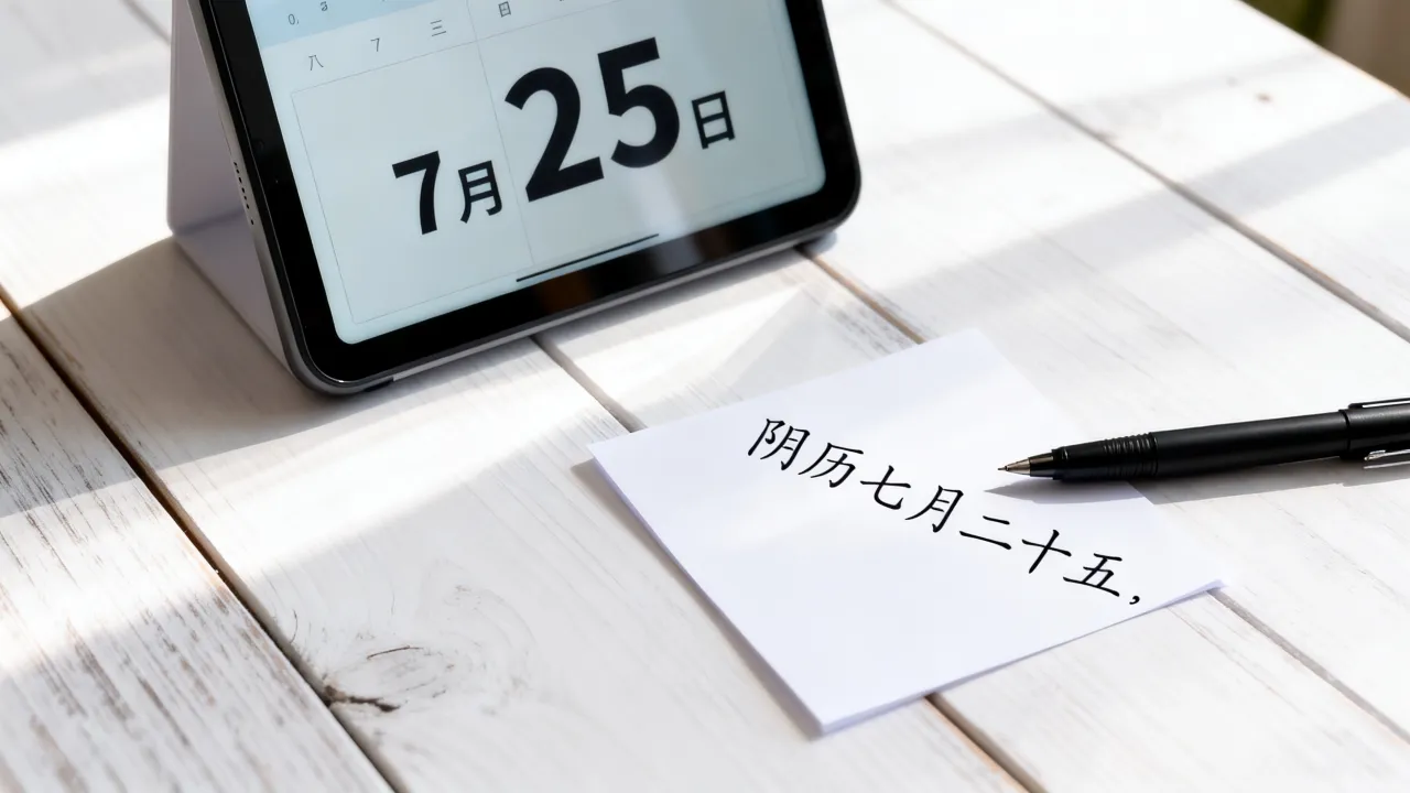 7月25号阴历是什么日子,阴历七月二十五是几月几号 7月25号阴历是什么日子,阴历七月二十五是几月几号