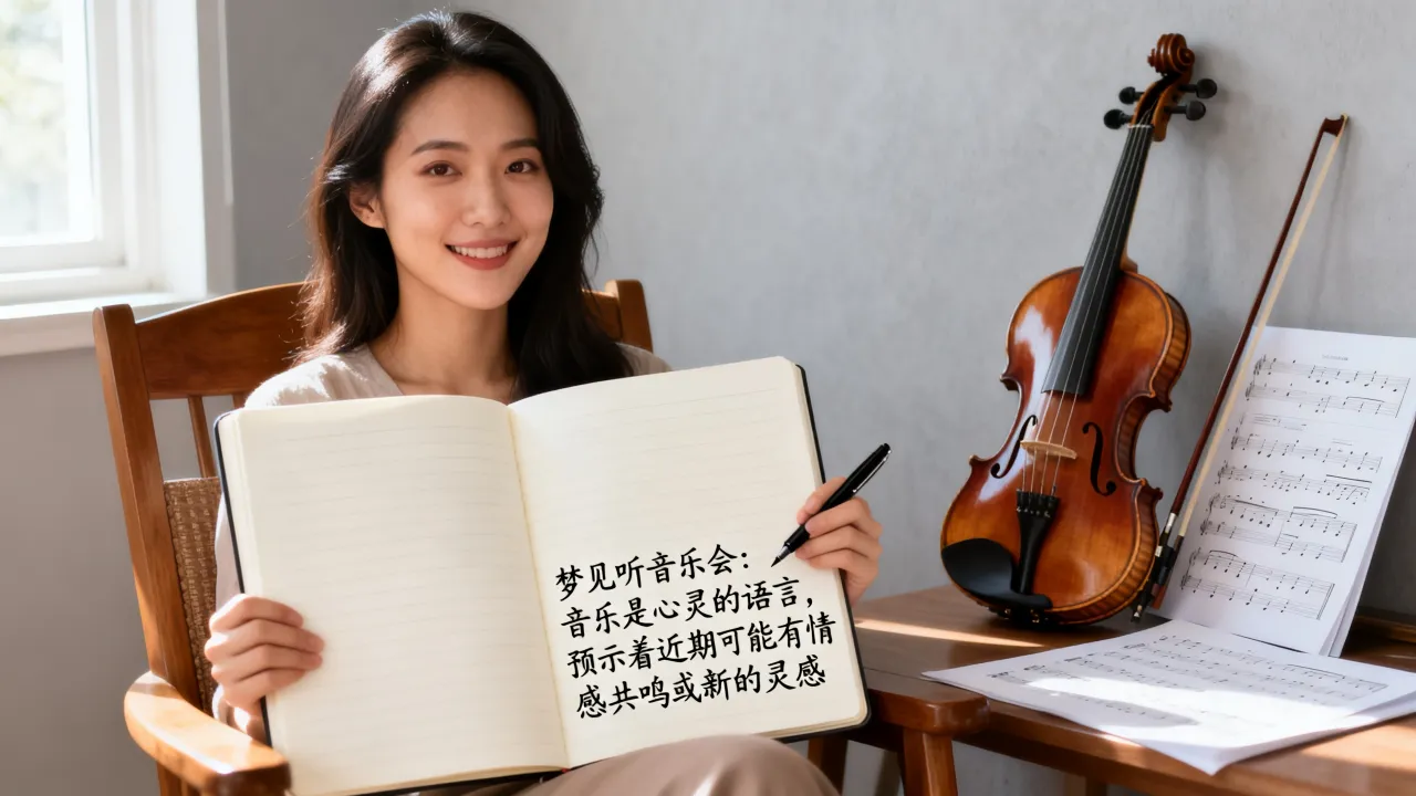 梦到了听音乐会有什么预兆，梦见听音乐会预示着什么？