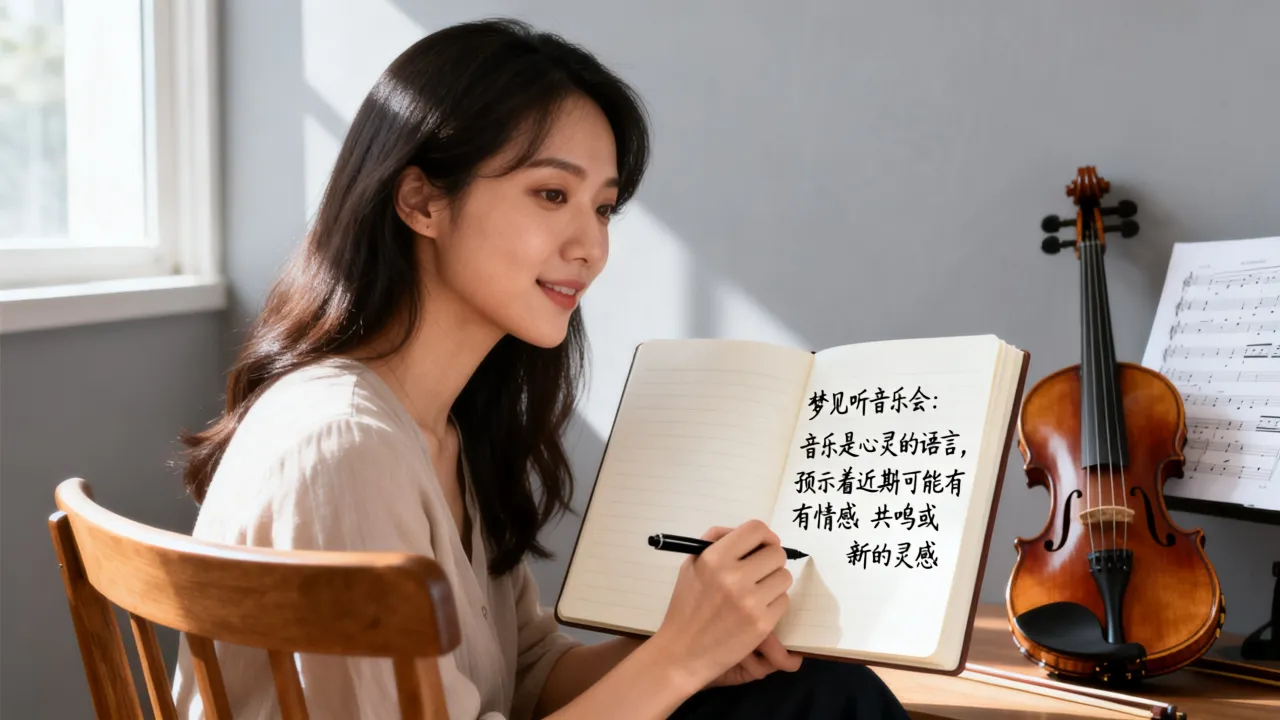 梦到了听音乐会有什么预兆，梦见听音乐会预示着什么？