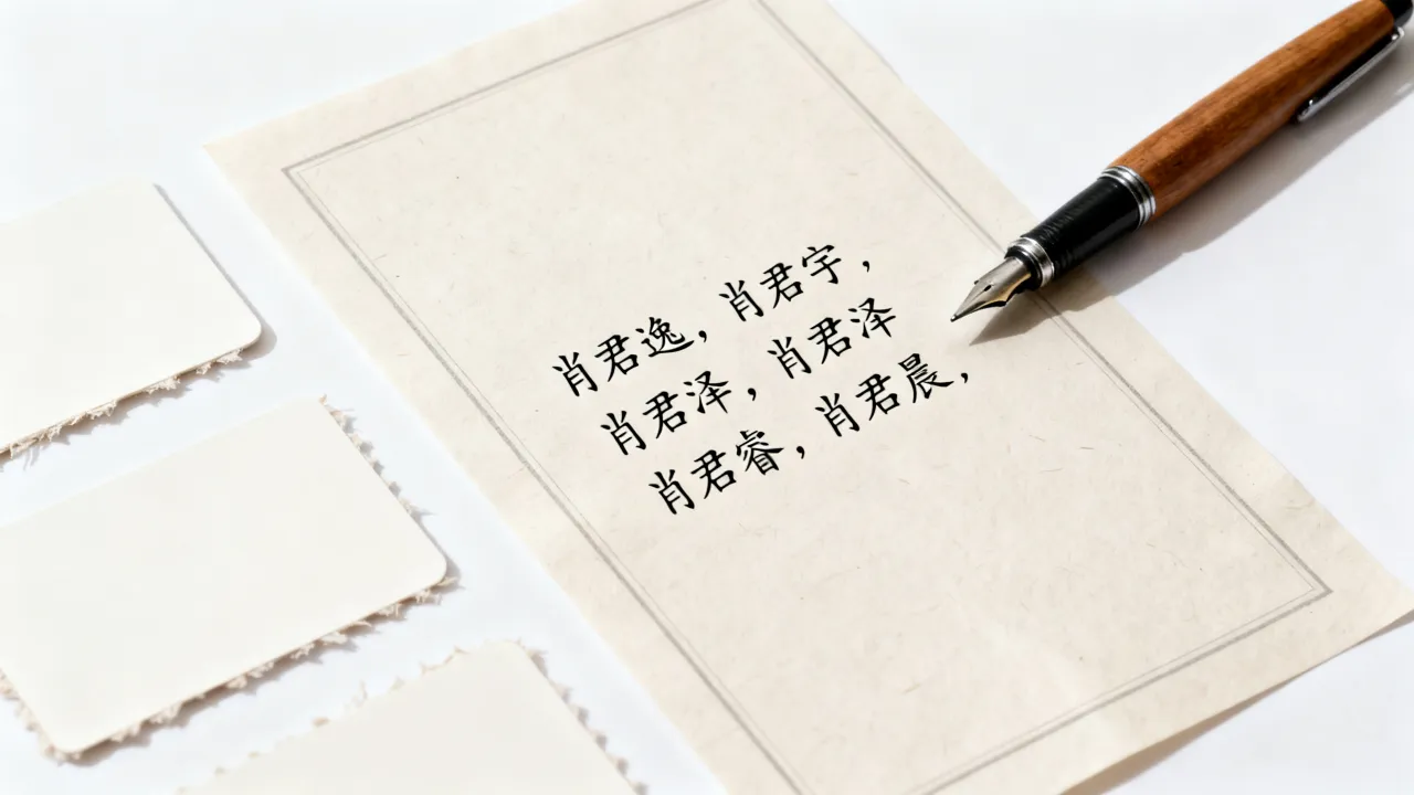 宝宝起名肖君什么好？肖姓带君字的男孩名字有哪些？