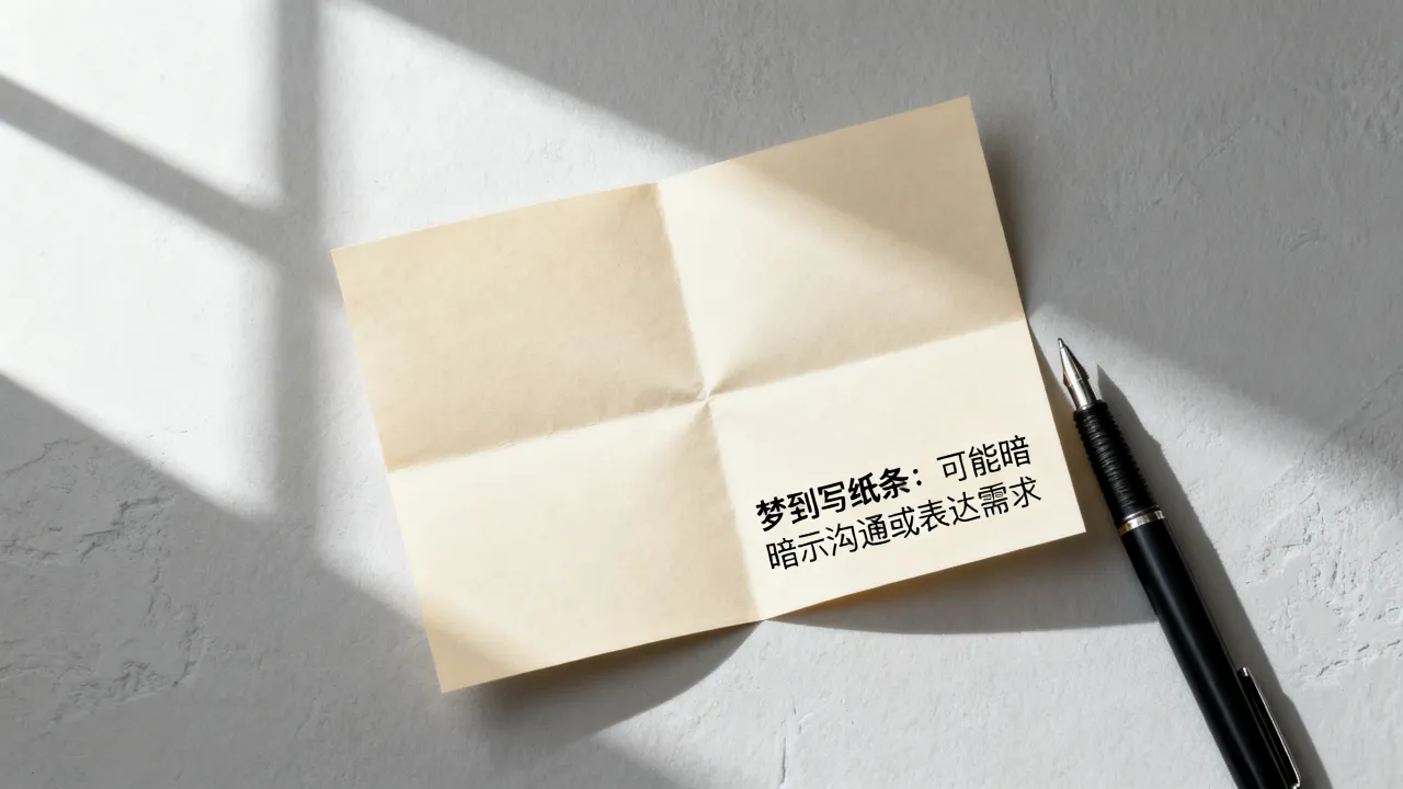 梦到写纸条是什么预兆,梦见写纸条给别人什么意思周公解梦 梦到写纸条是什么预兆,梦见写纸条给别人什么意思周公解梦