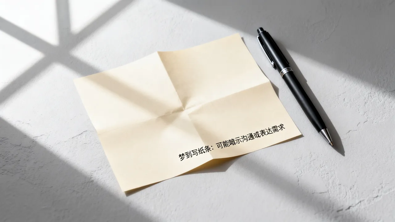 梦到写纸条是什么预兆,梦见写纸条给别人什么意思周公解梦 梦到写纸条是什么预兆,梦见写纸条给别人什么意思周公解梦