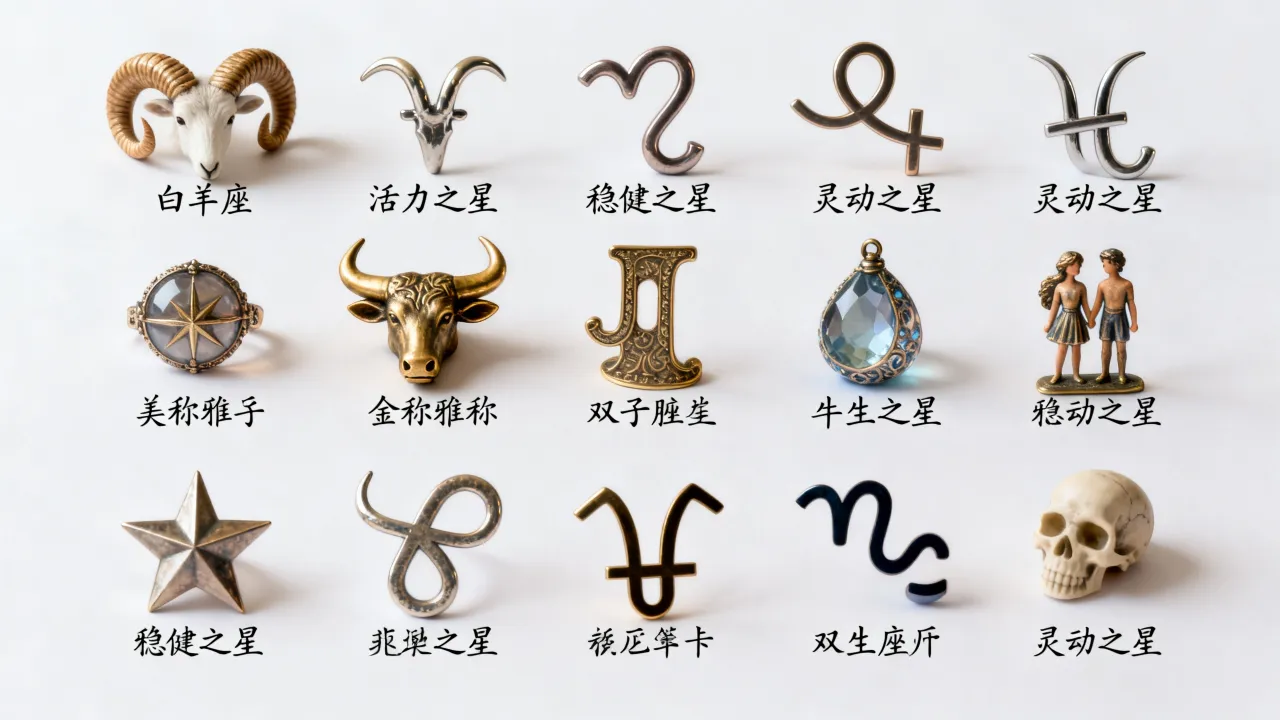 十二星座的美称有哪些？十二星座的别称和雅称是什么？