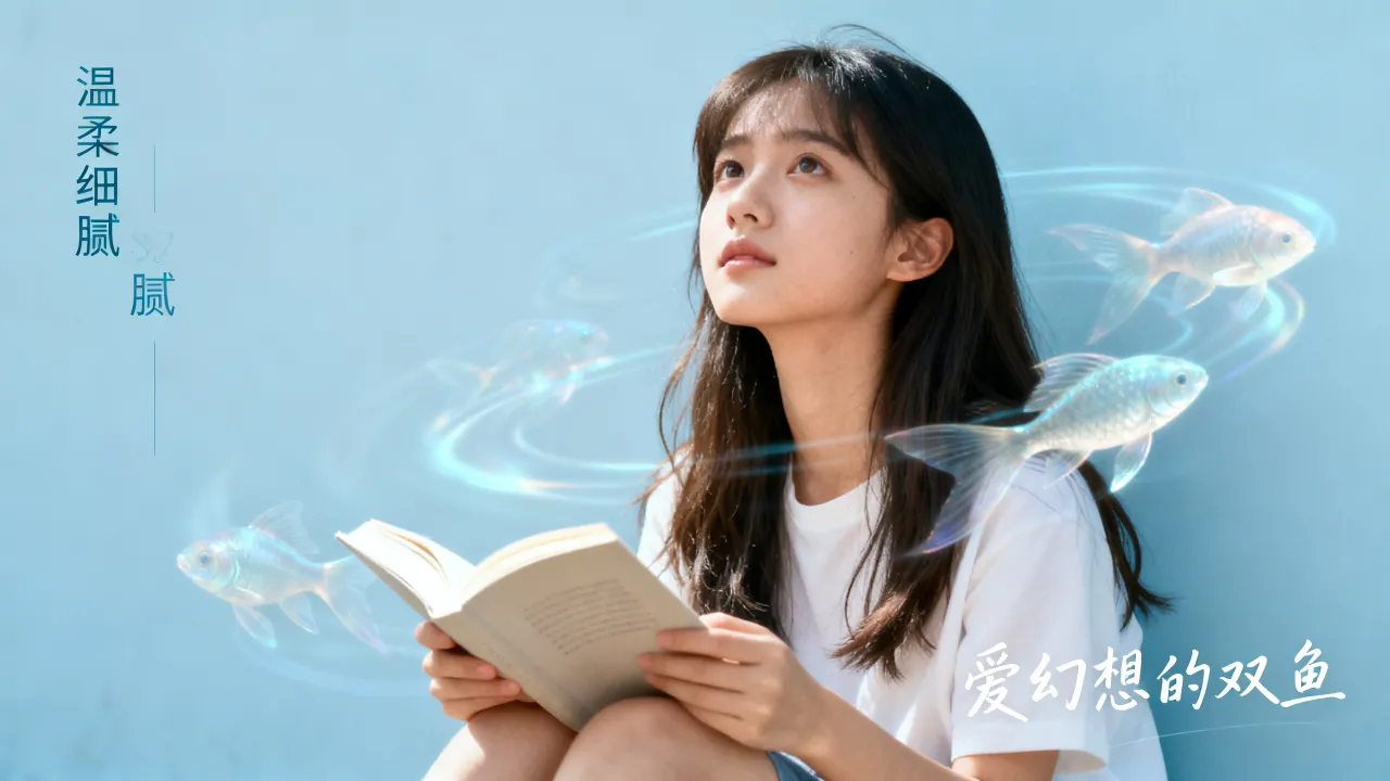 双鱼公主为什么那么爱幻想，双鱼座女生的性格特点