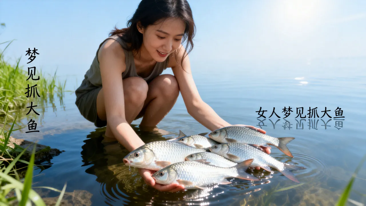 梦见抓好多大鱼有什么寓意吗,女人梦见抓大鱼是什么征兆 梦见抓好多大鱼有什么寓意吗,女人梦见抓大鱼是什么征兆
