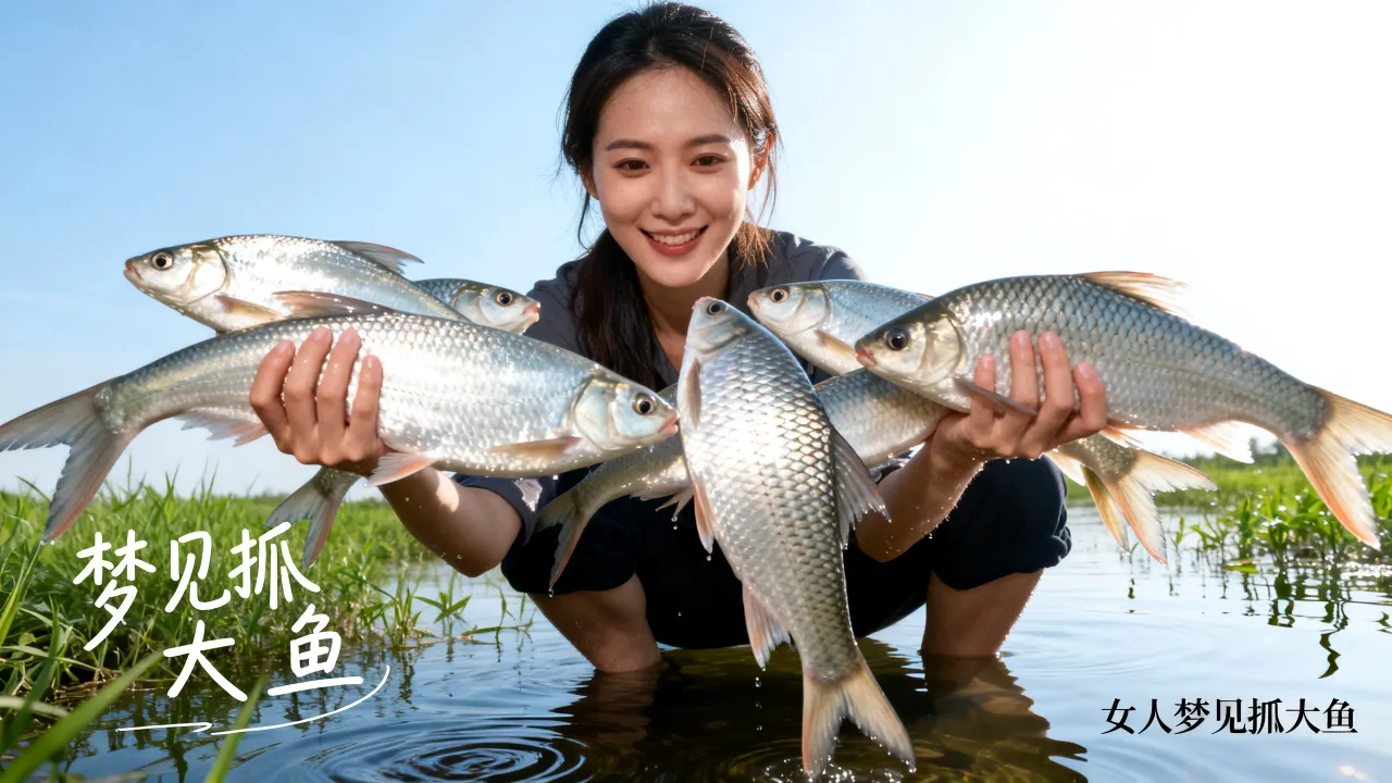 梦见抓好多大鱼有什么寓意吗,女人梦见抓大鱼是什么征兆 梦见抓好多大鱼有什么寓意吗,女人梦见抓大鱼是什么征兆