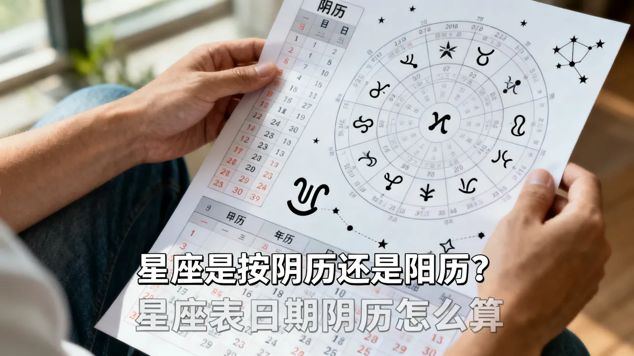 星座是按阴历还是阳历？，星座表日期阴历怎么算