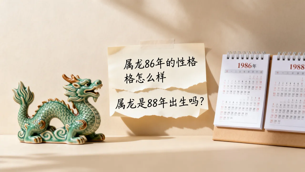 属龙86年的性格怎么样，属龙是88年出生吗？
