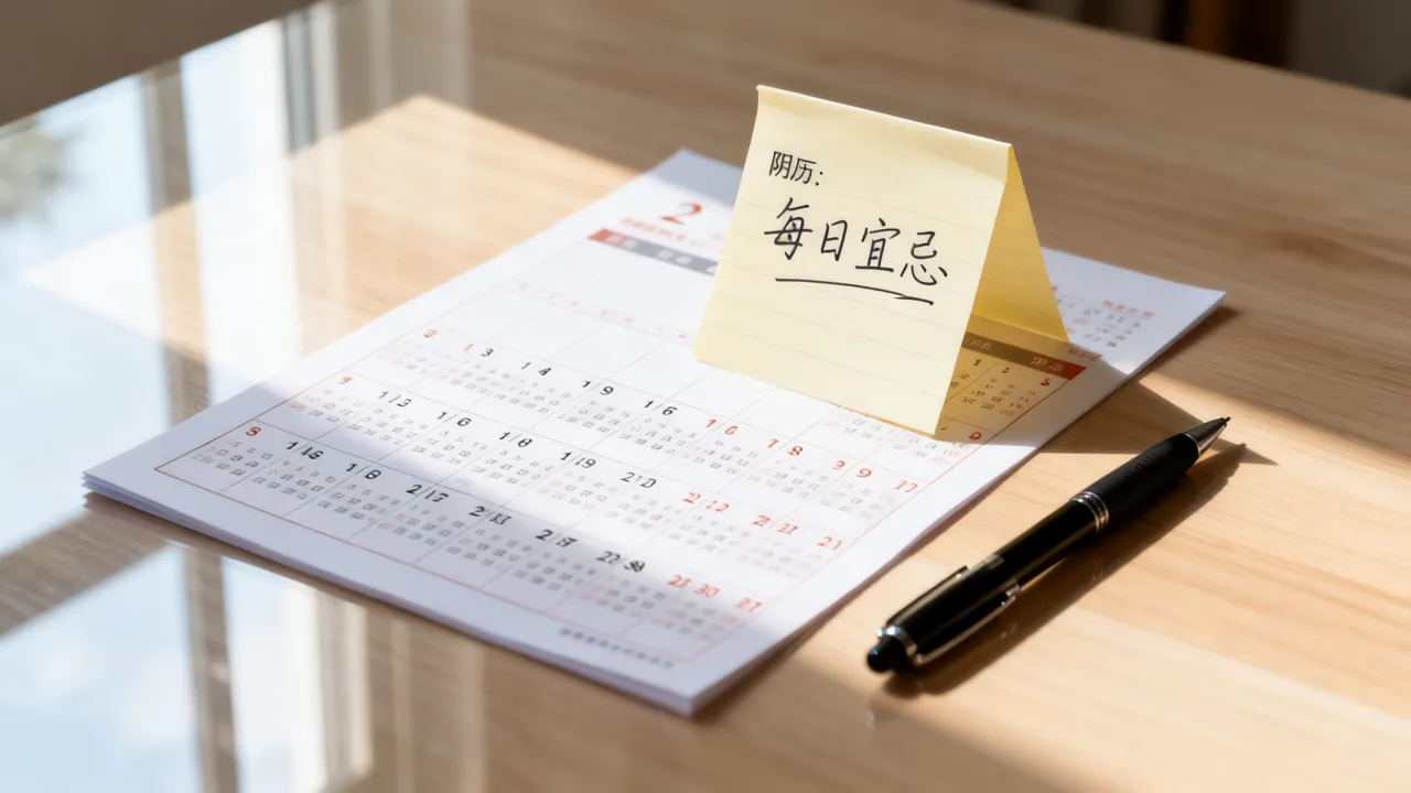 阴历小日历准不准?怎么看每日宜忌最准确? 阴历小日历准不准?怎么看每日宜忌最准确?