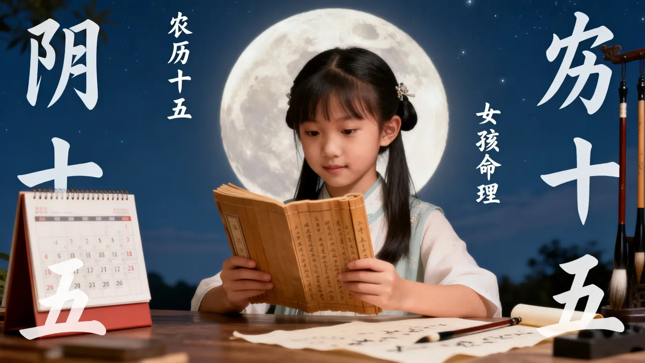 女的阴历十五出生好不好,农历十五出生的女孩命好吗? 女的阴历十五出生好不好,农历十五出生的女孩命好吗?