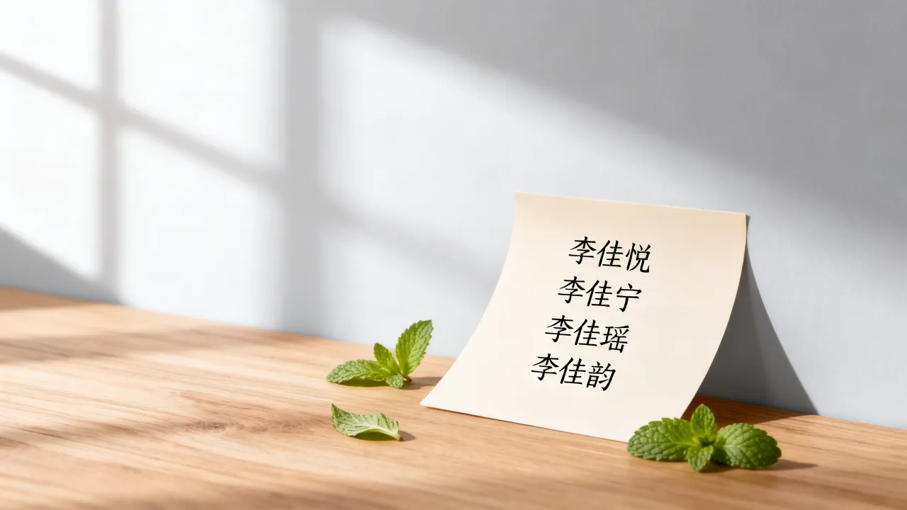 李佳什么名字好听女孩,女宝宝起名李佳后面配什么字最优雅 李佳什么名字好听女孩,女宝宝起名李佳后面配什么字最优雅