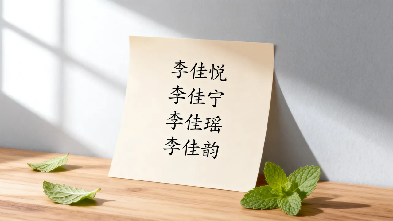 李佳什么名字好听女孩,女宝宝起名李佳后面配什么字最优雅 李佳什么名字好听女孩,女宝宝起名李佳后面配什么字最优雅