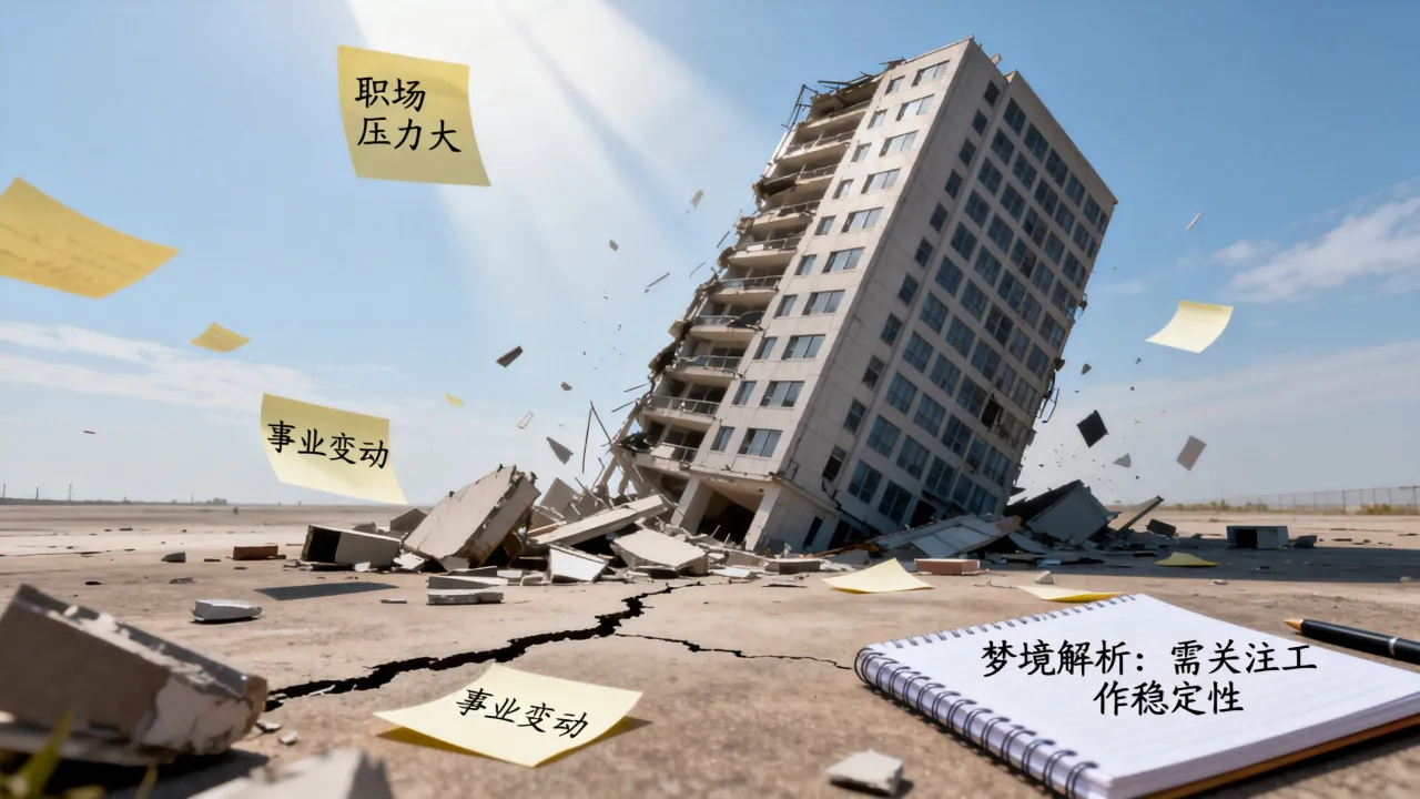 梦到办公楼倒塌有什么征兆，梦见办公楼倒塌是什么预兆？