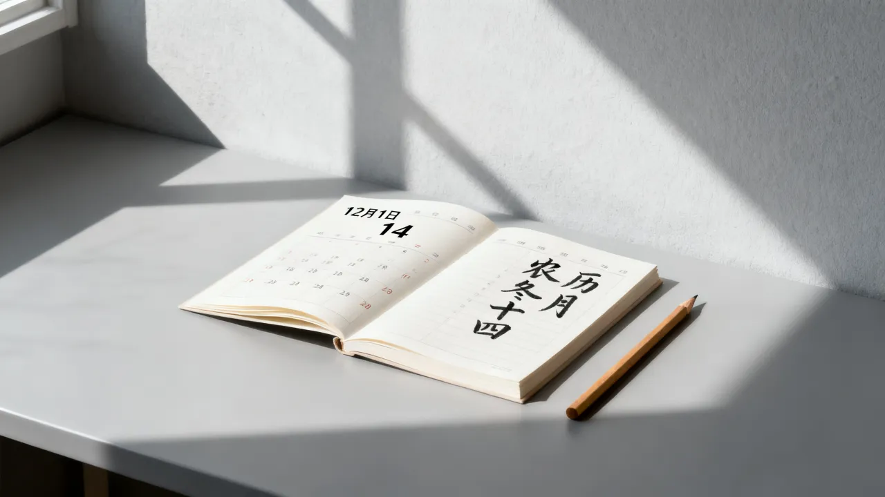 12月14日阴历是什么日子,农历冬月十四对应公历几号 12月14日阴历是什么日子,农历冬月十四对应公历几号