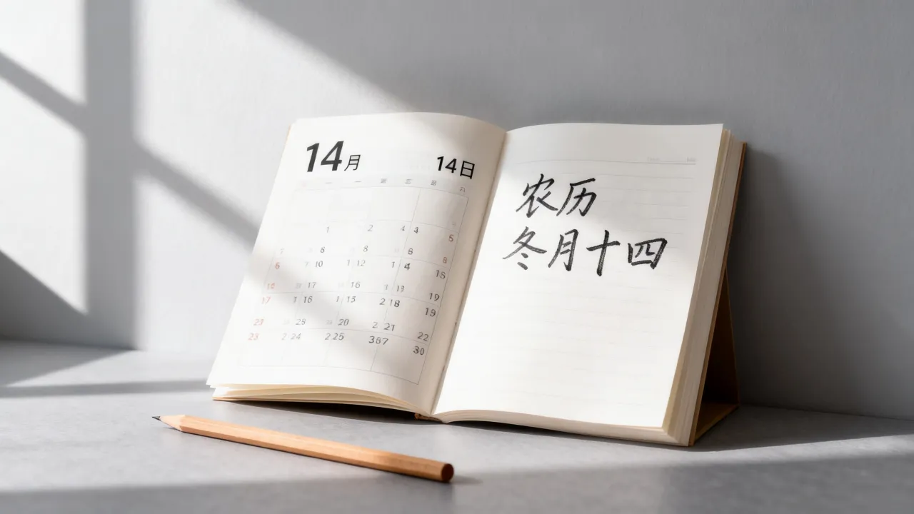 12月14日阴历是什么日子,农历冬月十四对应公历几号 12月14日阴历是什么日子,农历冬月十四对应公历几号