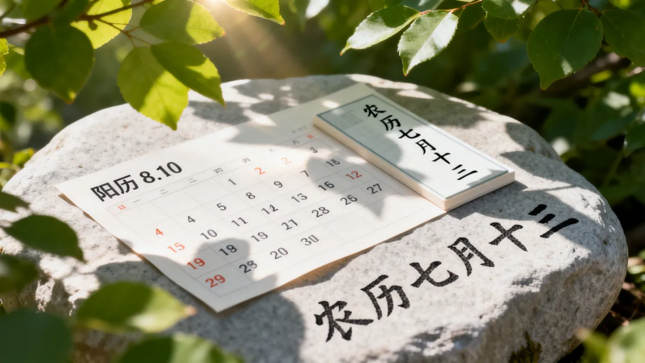 阳历8.10阴历是多少，8月10日农历是几月几日？