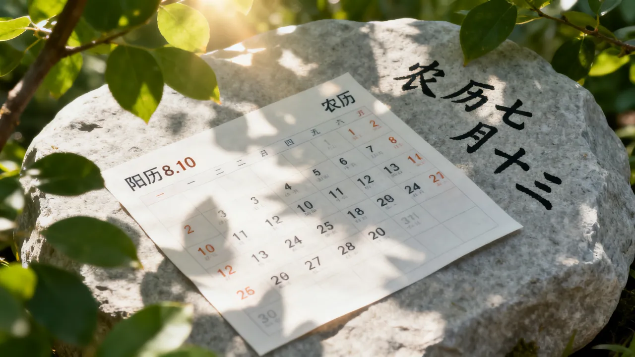阳历8.10阴历是多少，8月10日农历是几月几日？