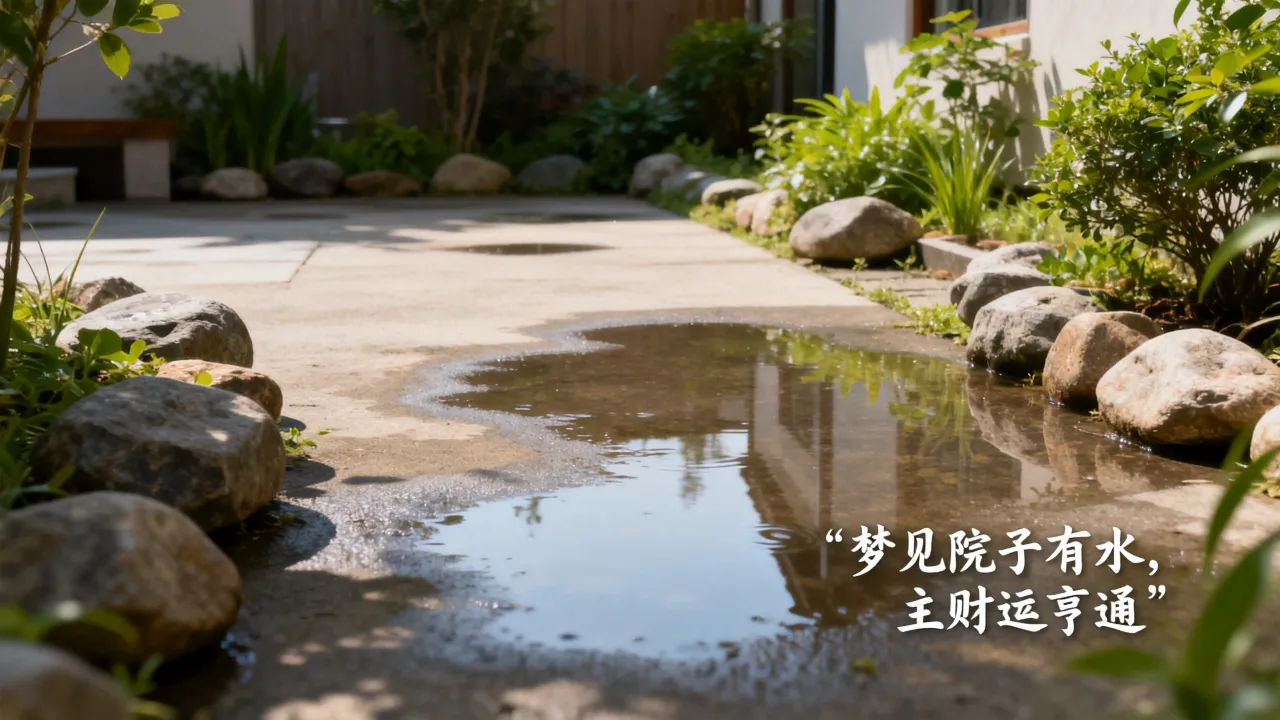 梦到了院子水是什么预兆?梦见院子里有水是好是坏 梦到了院子水是什么预兆?梦见院子里有水是好是坏