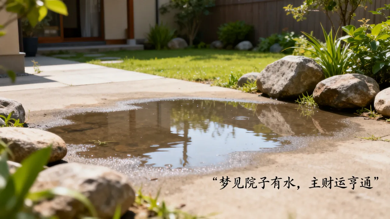梦到了院子水是什么预兆?梦见院子里有水是好是坏 梦到了院子水是什么预兆?梦见院子里有水是好是坏