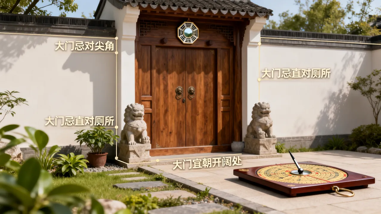 找大门看吉凶怎么说话,大门朝向风水禁忌有哪些? 找大门看吉凶怎么说话,大门朝向风水禁忌有哪些?