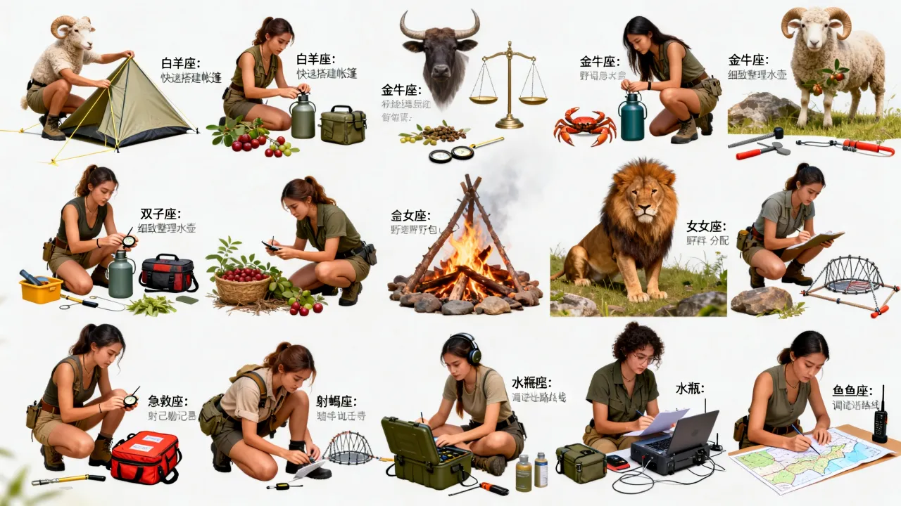 十二星座女野战怎么玩?野战生存技巧有哪些 十二星座女野战怎么玩?野战生存技巧有哪些