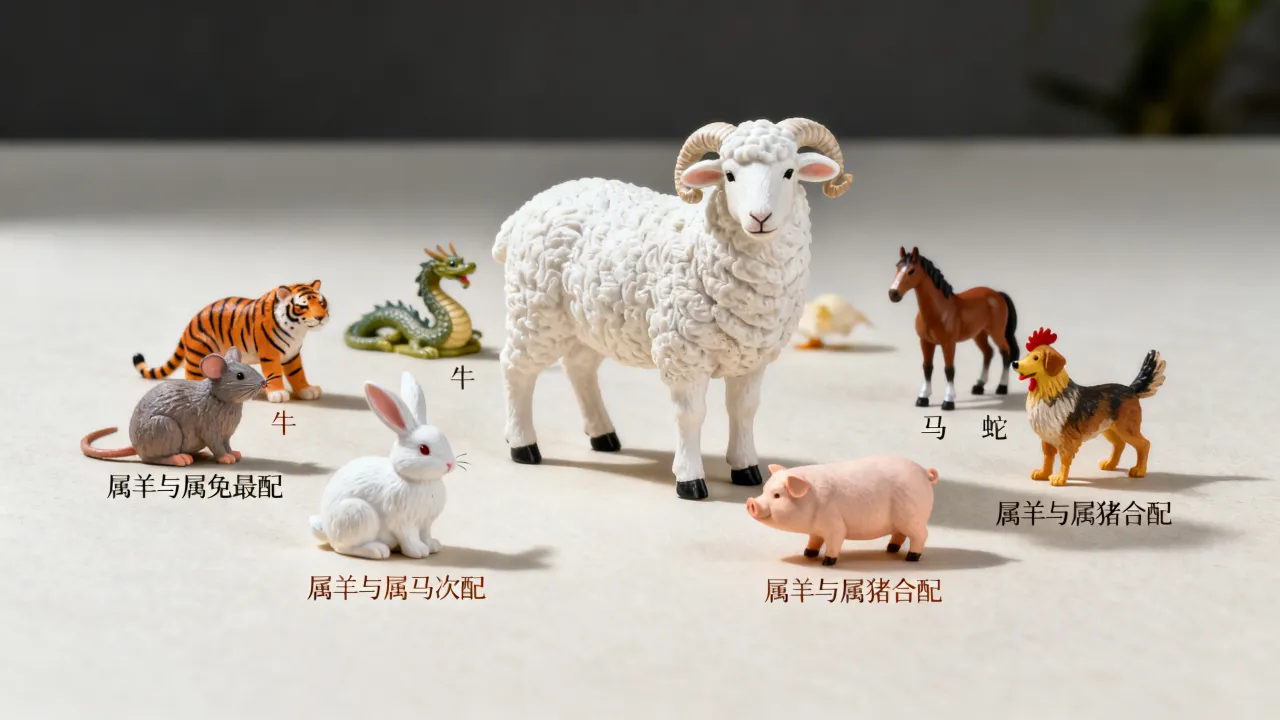 属羊的和哪些属相结婚好,属羊的婚姻和什么属相最配? 属羊的和哪些属相结婚好,属羊的婚姻和什么属相最配?