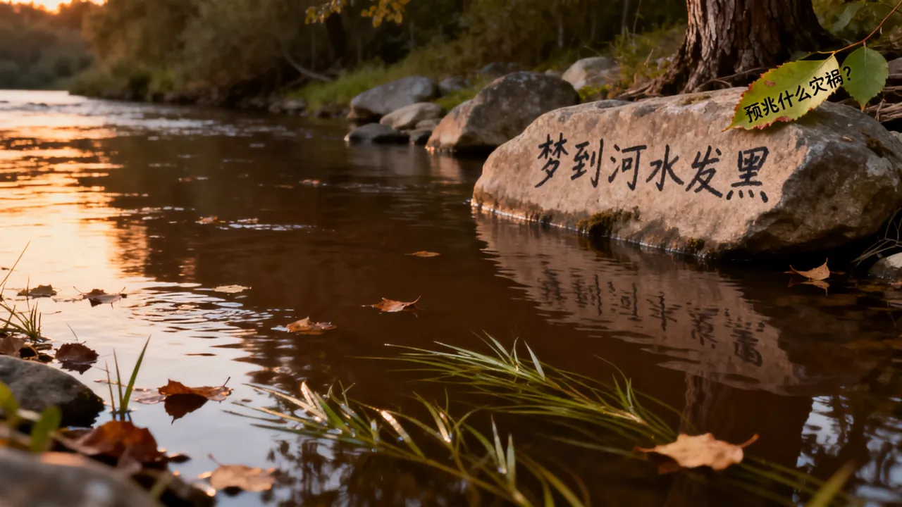 梦到河水发黑是好是坏,梦见河水变黑预兆什么灾祸 梦到河水发黑是好是坏,梦见河水变黑预兆什么灾祸