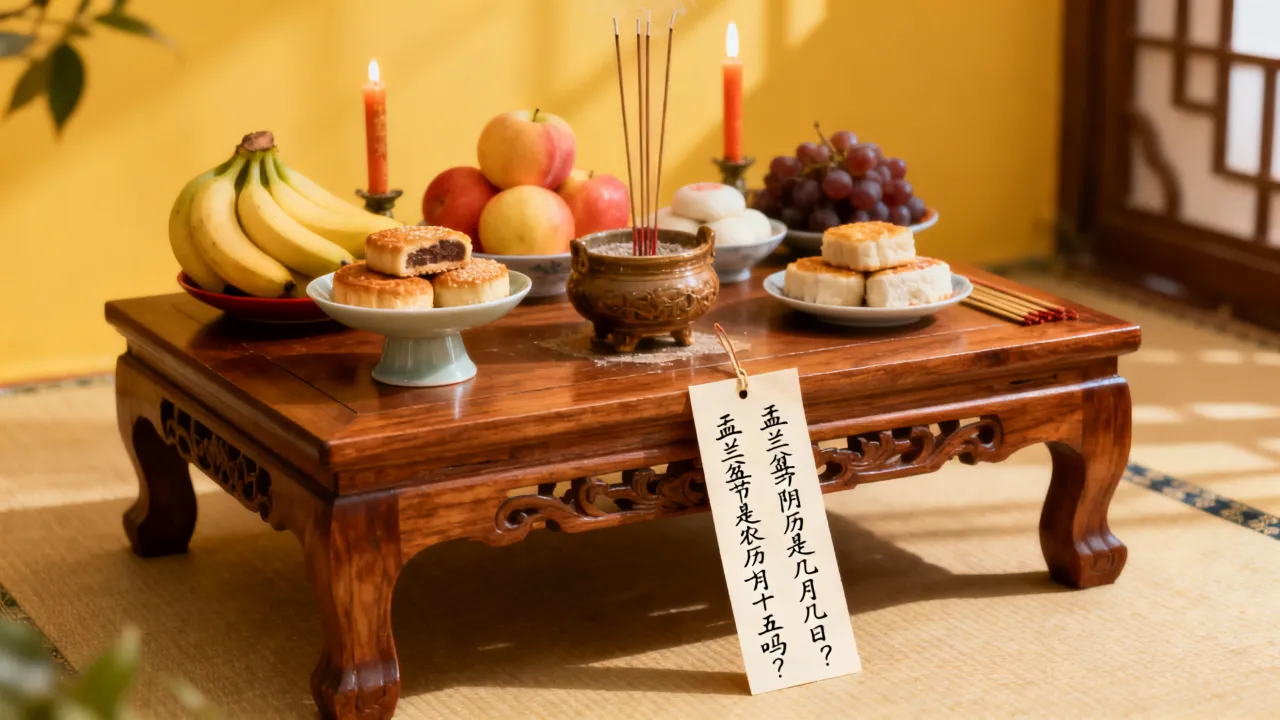 盂兰盆节阴历是几月几日,盂兰盆节是农历七月十五吗 盂兰盆节阴历是几月几日,盂兰盆节是农历七月十五吗
