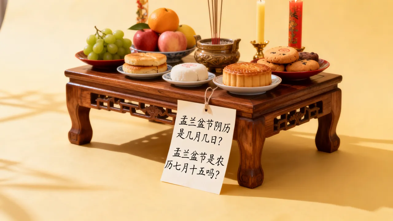 盂兰盆节阴历是几月几日,盂兰盆节是农历七月十五吗 盂兰盆节阴历是几月几日,盂兰盆节是农历七月十五吗