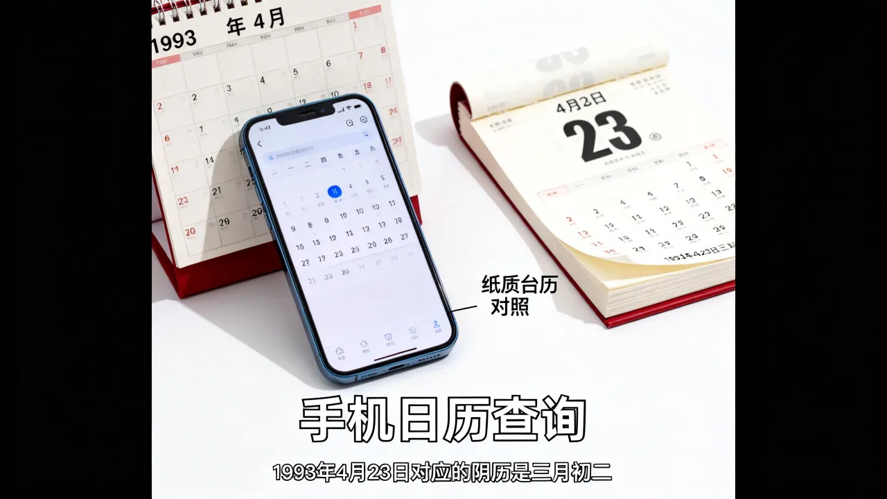 1993年4月23日阴历是多少,农历生日怎么查? 1993年4月23日阴历是多少,农历生日怎么查?