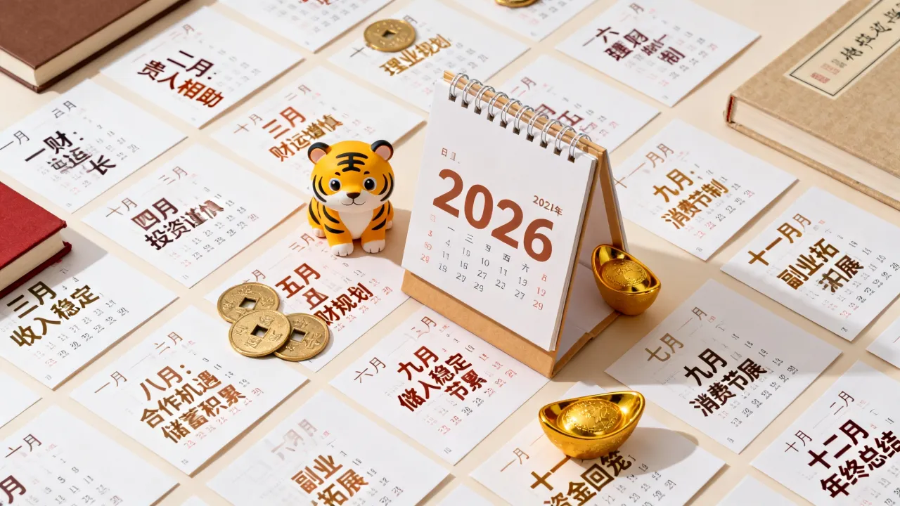 属虎2026年每月运势如何,各月财运怎样提升? 属虎2026年每月运势如何,各月财运怎样提升?