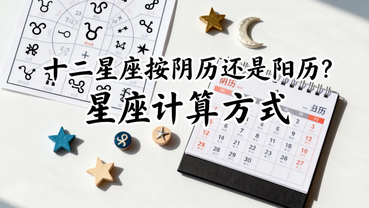 十二星座哪个阴历？十二星座是按阴历还是阳历算的？
