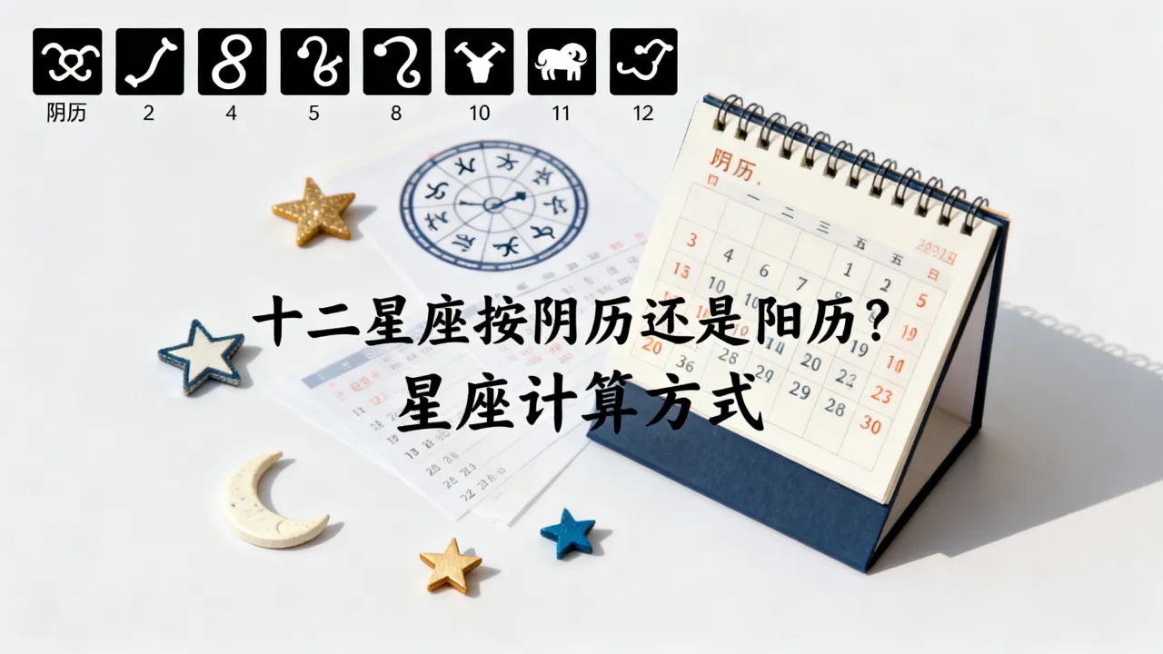 十二星座哪个阴历?十二星座是按阴历还是阳历算的? 十二星座哪个阴历?十二星座是按阴历还是阳历算的?