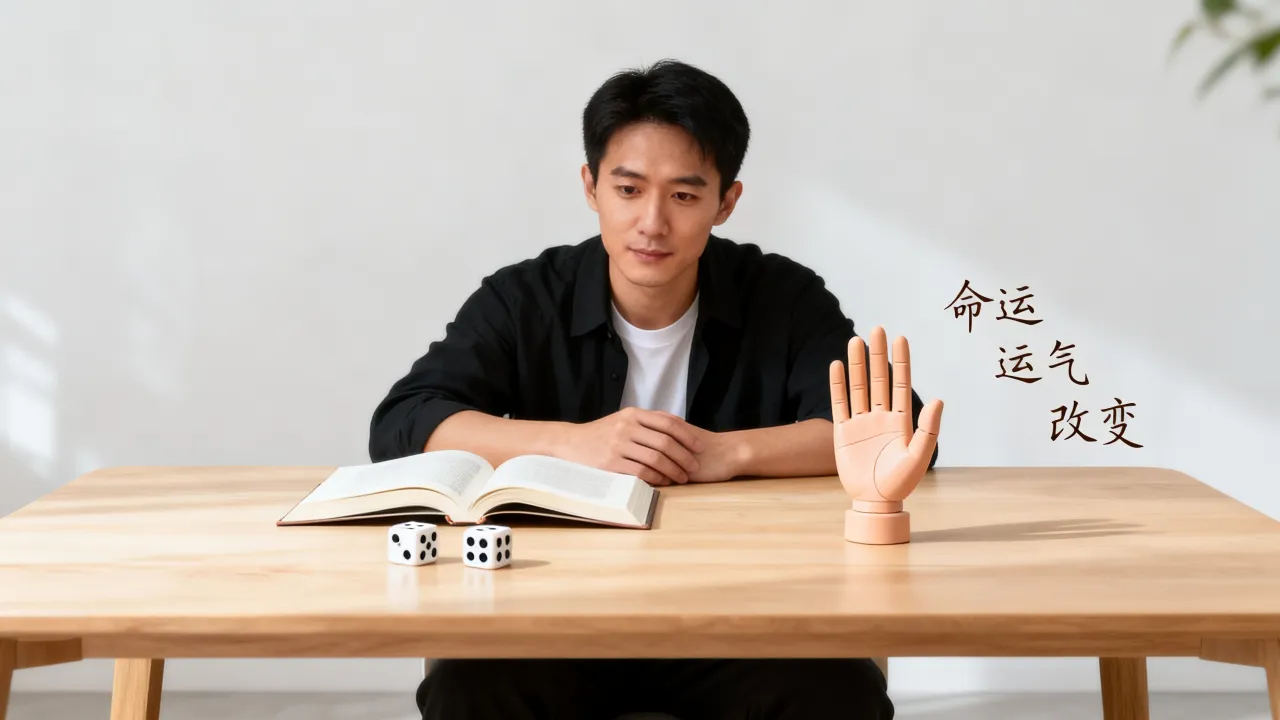 人的命运和运气是注定的吗，运气不好怎么改变命运？