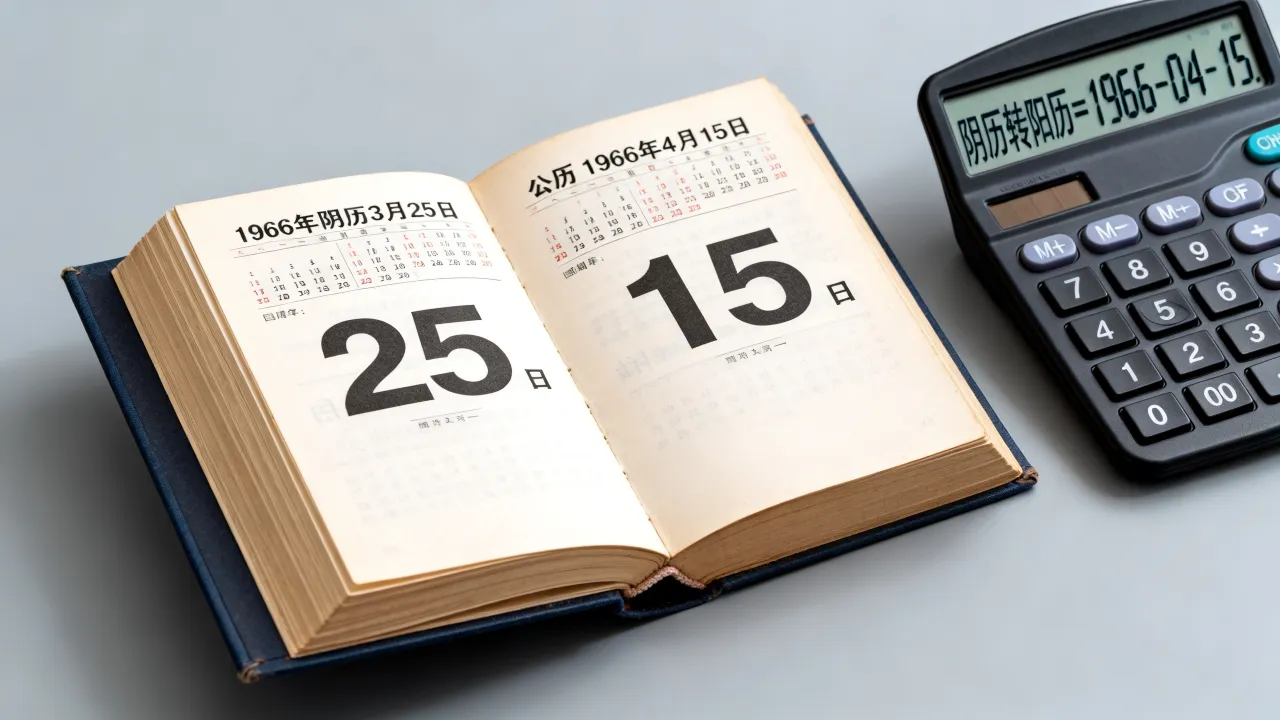 1966年阴历3月25日是公历几月几号,阴历阳历转换怎么算 1966年阴历3月25日是公历几月几号,阴历阳历转换怎么算