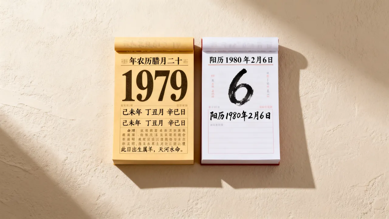 1979年农历腊月二十是阳历几月几号,什么命 1979年农历腊月二十是阳历几月几号,什么命