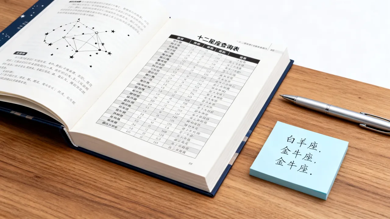 星座书查询十二星座怎么查,十二星座查询表哪个最准? 星座书查询十二星座怎么查,十二星座查询表哪个最准?
