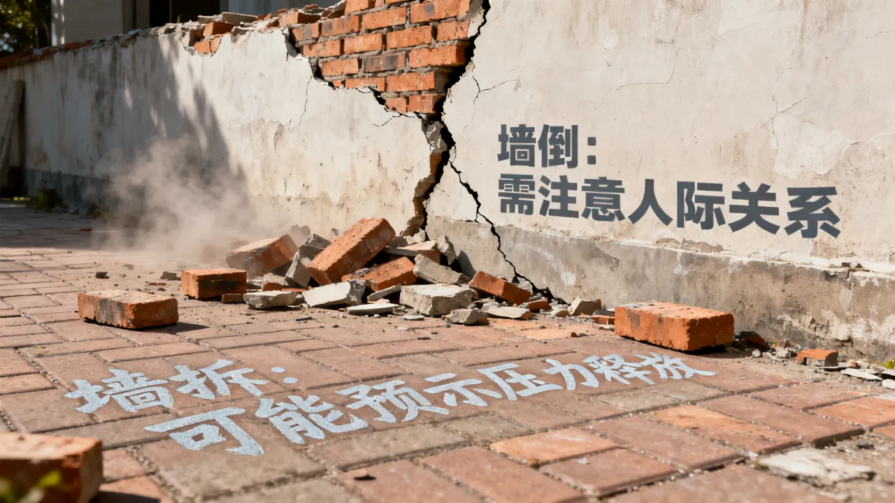 梦到了墙拆了是什么征兆,梦见墙倒塌预示什么吉凶? 梦到了墙拆了是什么征兆,梦见墙倒塌预示什么吉凶?