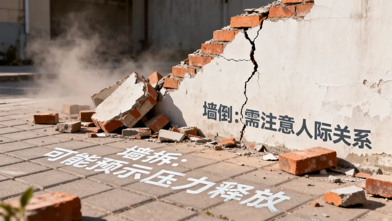 梦到了墙拆了是什么征兆,梦见墙倒塌预示什么吉凶? 梦到了墙拆了是什么征兆,梦见墙倒塌预示什么吉凶?