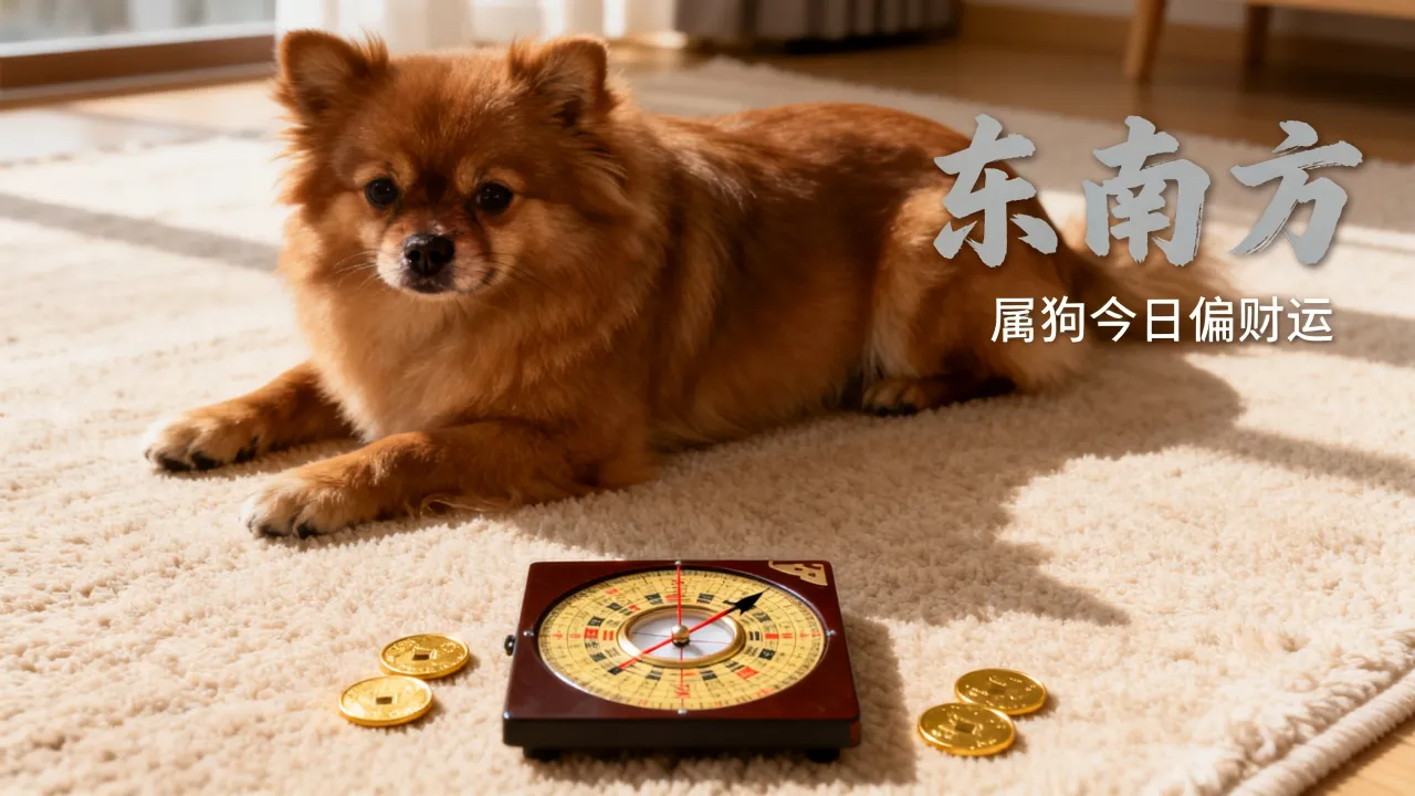 属狗的今日偏财运如何,生肖狗今日偏财运方位在哪? 属狗的今日偏财运如何,生肖狗今日偏财运方位在哪?