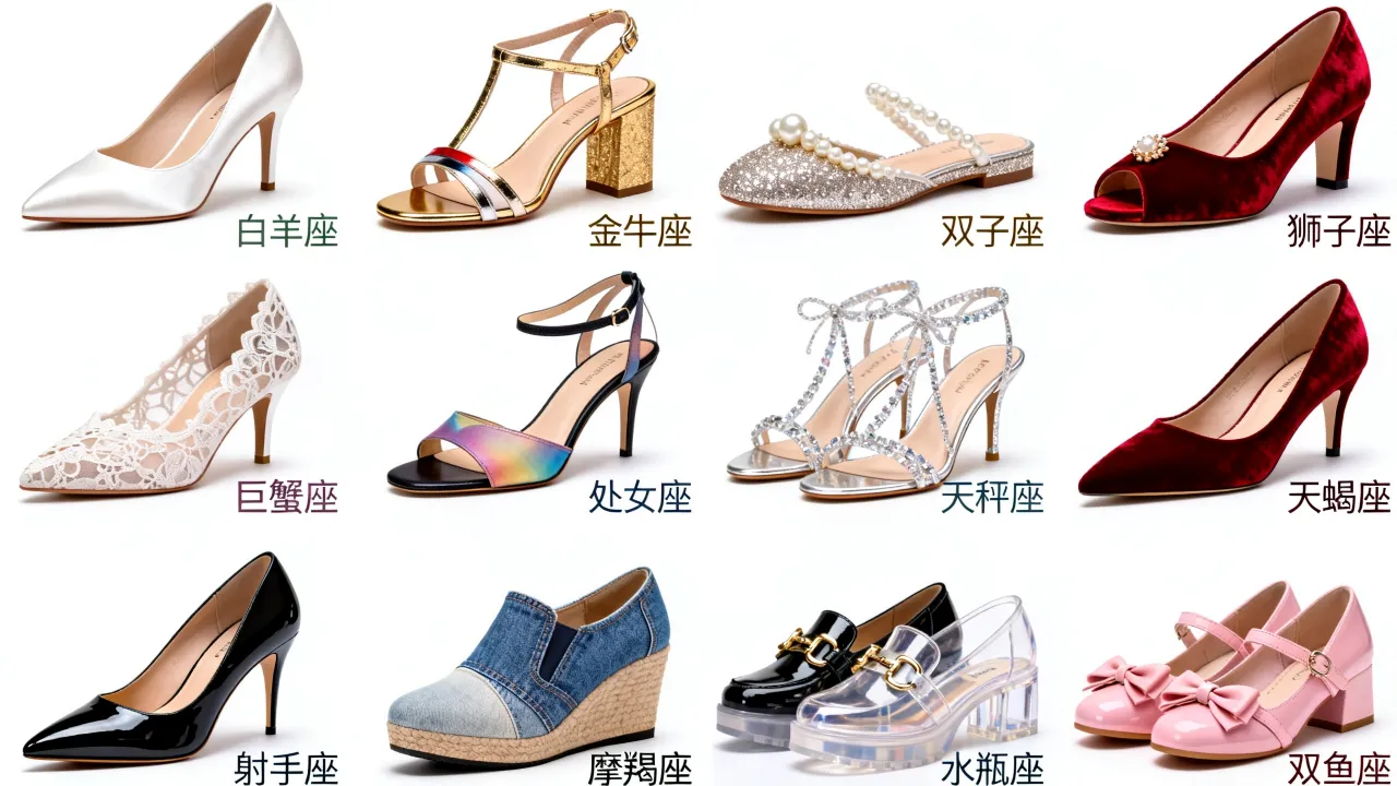 十二星座婚纱鞋子怎么搭配?十二星座专属婚纱鞋子有哪些? 十二星座婚纱鞋子怎么搭配?十二星座专属婚纱鞋子有哪些?