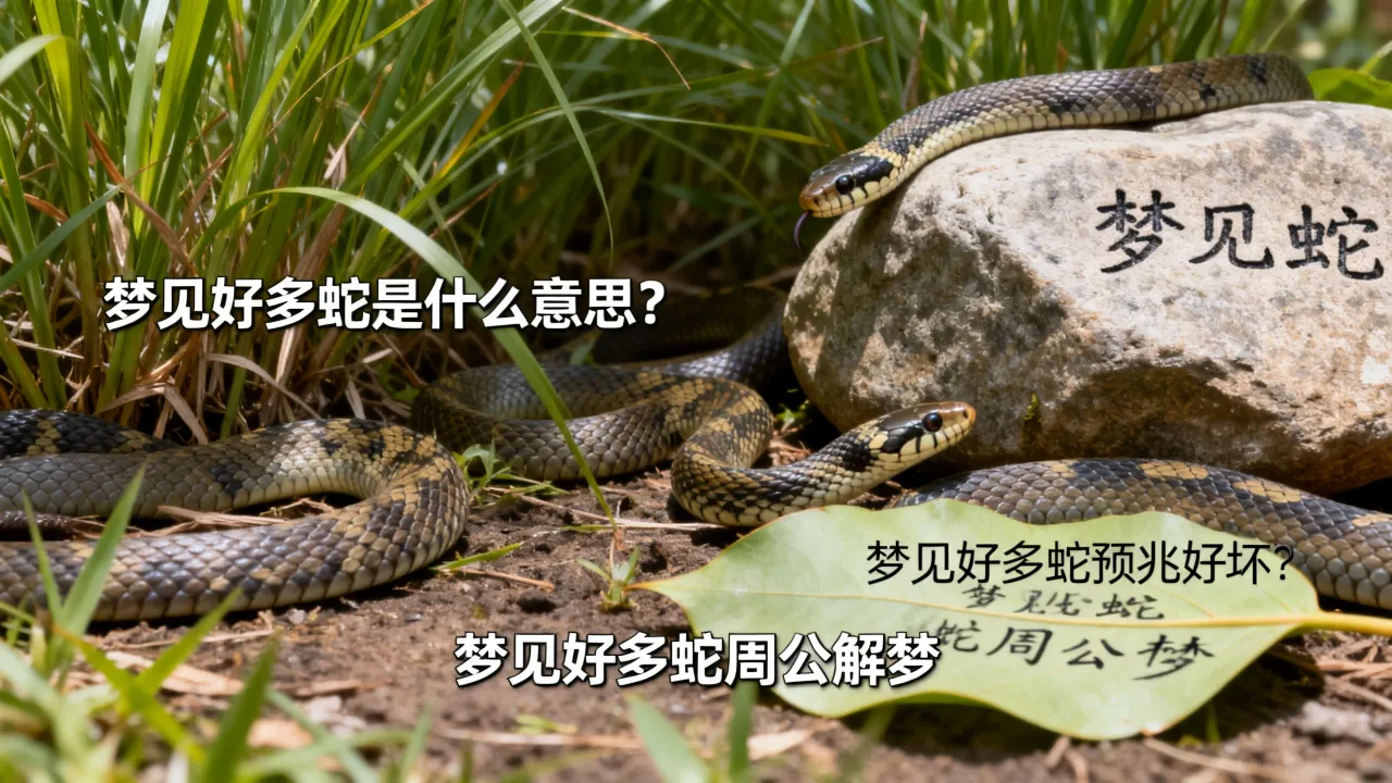 梦见好多蛇是什么意思?梦见好多蛇预兆好坏?梦见好多蛇周公解梦 梦见好多蛇是什么意思?梦见好多蛇预兆好坏?梦见好多蛇周公解梦