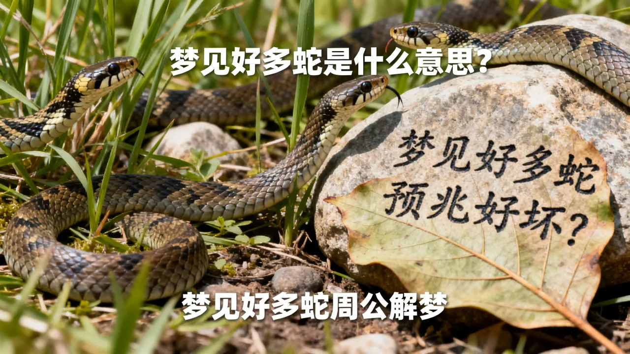 梦见好多蛇是什么意思?梦见好多蛇预兆好坏?梦见好多蛇周公解梦 梦见好多蛇是什么意思?梦见好多蛇预兆好坏?梦见好多蛇周公解梦