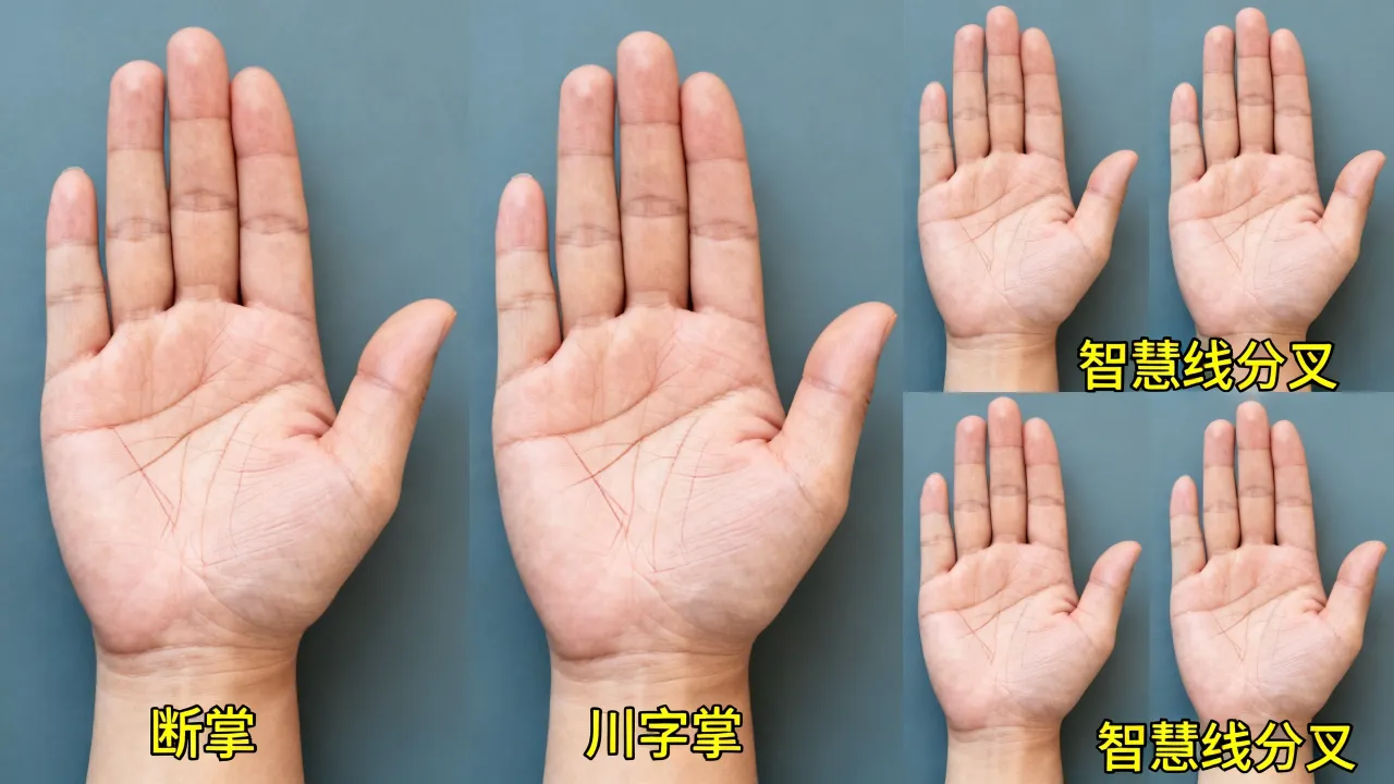 手相看命运准吗？各种手型图解大全