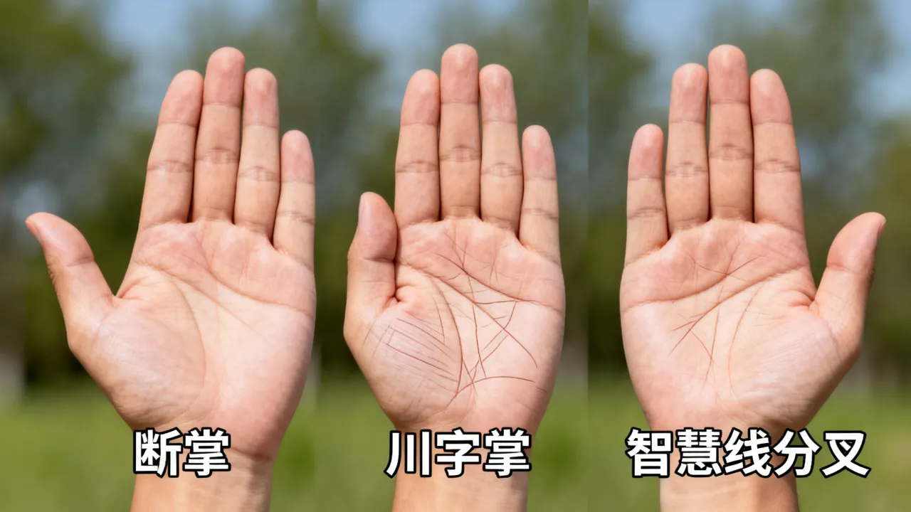 手相看命运准吗？各种手型图解大全
