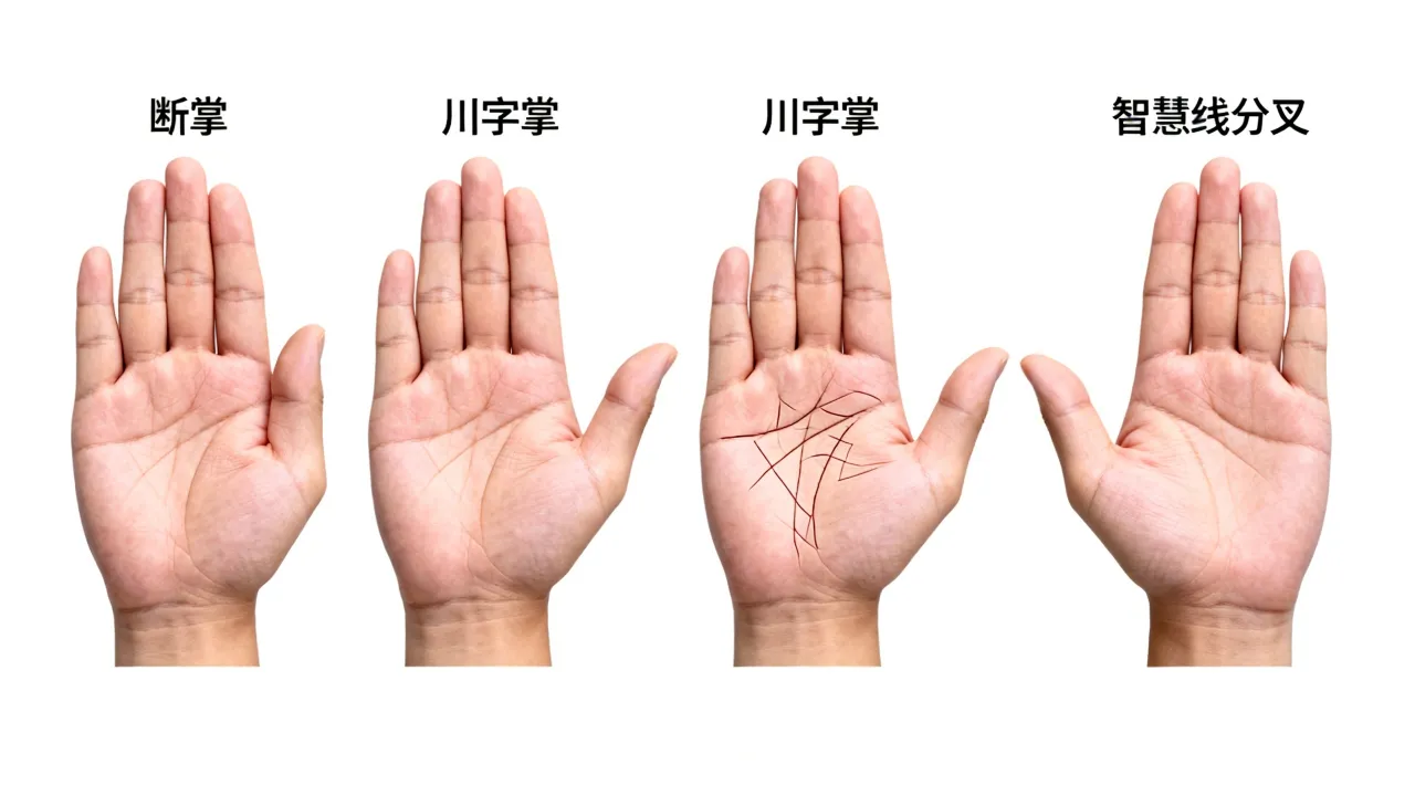手相看命运准吗？各种手型图解大全