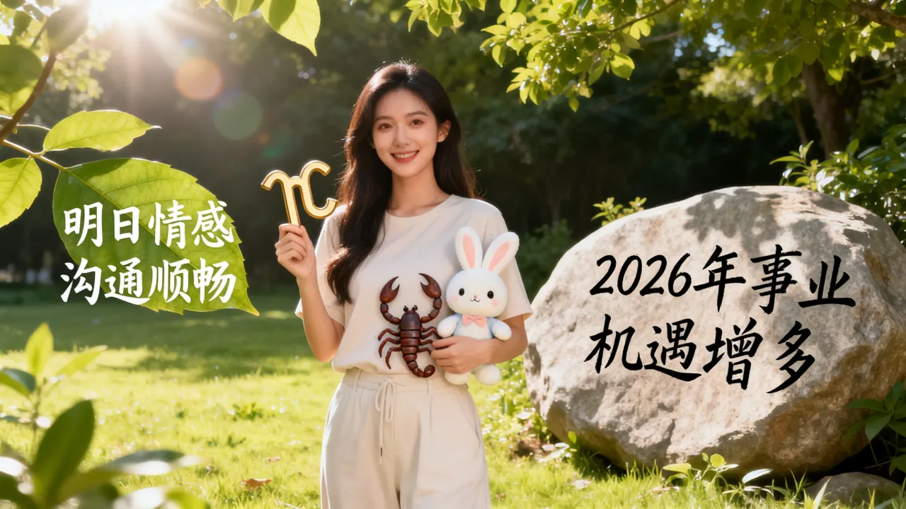 天蝎女属兔2026运势如何,属兔天蝎女明日运势如何? 天蝎女属兔2026运势如何,属兔天蝎女明日运势如何?