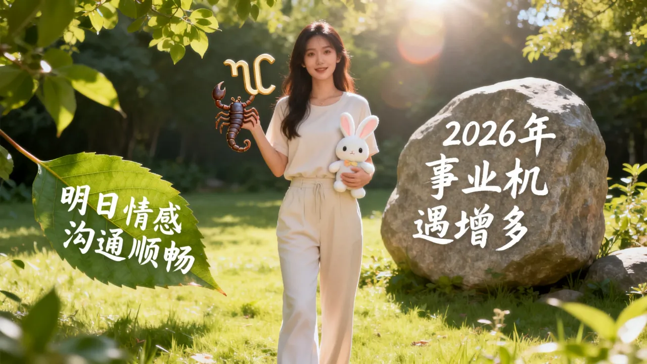 天蝎女属兔2026运势如何,属兔天蝎女明日运势如何? 天蝎女属兔2026运势如何,属兔天蝎女明日运势如何?