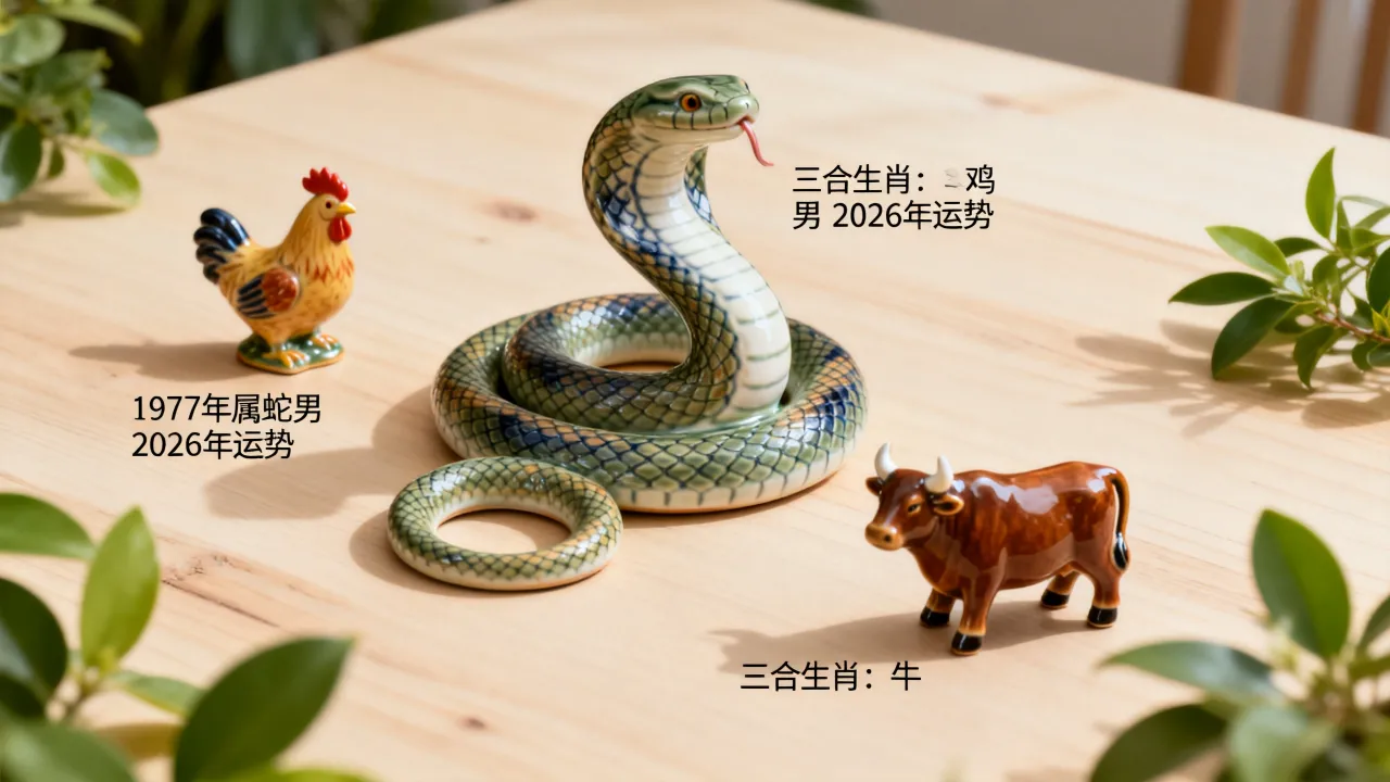 1977年属蛇男2026年运势如何，属蛇三合生肖有哪些？